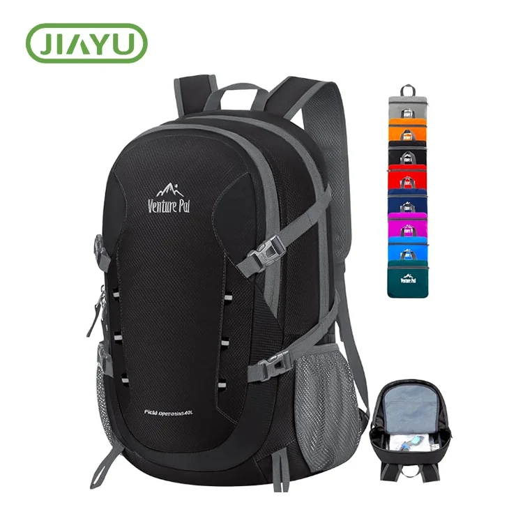 Backpack foldable hiking uiscedhíonach uiscedhíonach